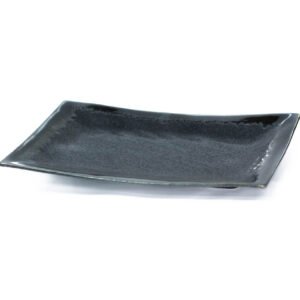 Sushi Teller Schwarz | L 33 Cm