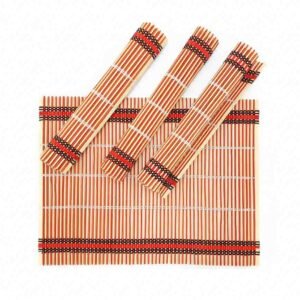 Platzmatte 4er-Set Rot