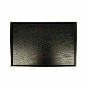 Holz-Tablett Schwarz-4