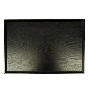 Holz-Tablett Schwarz-6