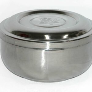 Reisschale Mit Deckel Edelstahl
