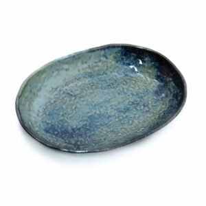 Teller | Oval Blau
