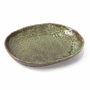 Teller | Oval Grün