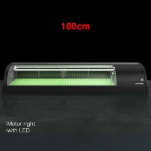 Sushi Schauvitrine | 1,8 M | Recht Mit LED