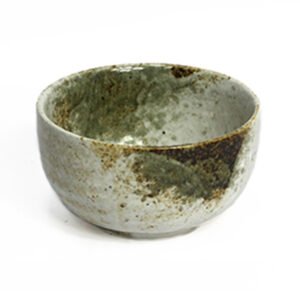 Matcha Schale Weiß Grau