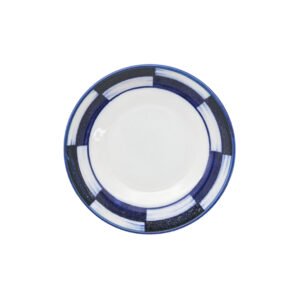 Soßenteller Blau-Weiß